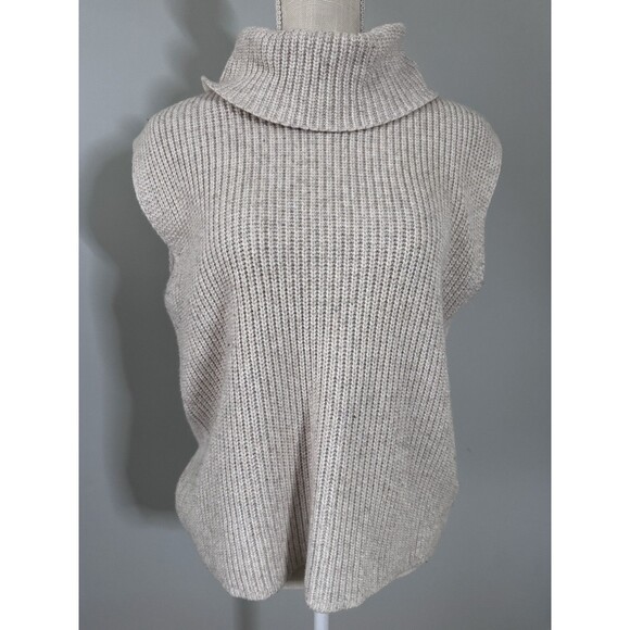Rachel Zoe Sleeveless Turtleneck Sweater Size‎ Medium - Picture 1 of 7